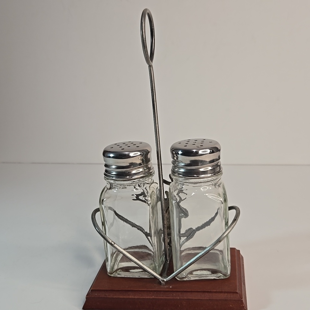Silver Elk/Deer Salt and Pepper Shaker Set Lodge Hunting Cabin Core CabinCore - Picture 4 of 15